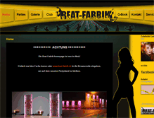 Tablet Screenshot of beat-fabrik.balou-marwitz.de